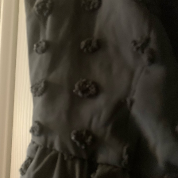 Layered Black Strapy Dress - Picture 3 of 4